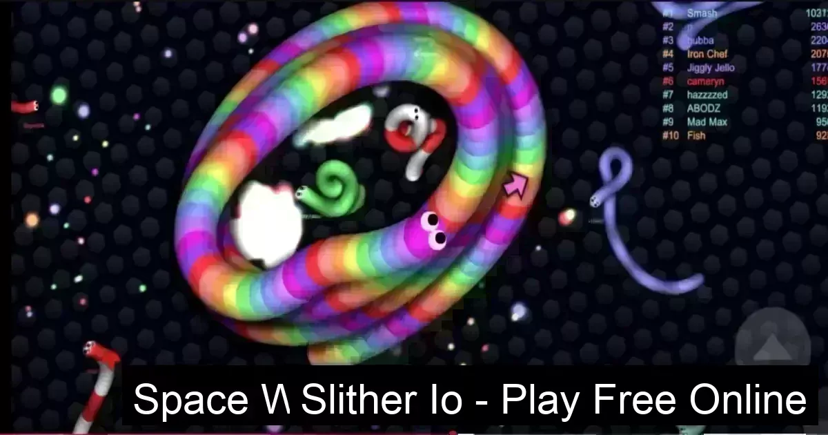 Spiele Slither Io kostenlos online - Multiplayer Snake Game